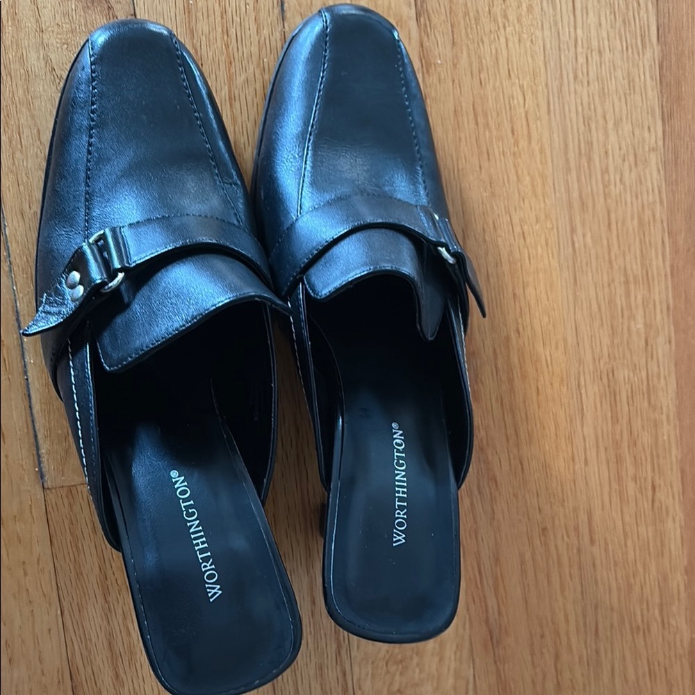 Worthington Men's Black Slip-On Loafers